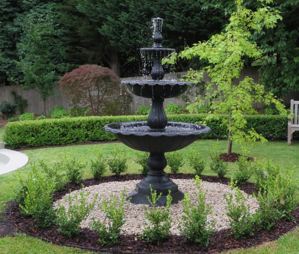 Tiered Cast Iron Fountain