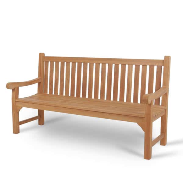 Heritage teak bench 180cm outdoor furniture