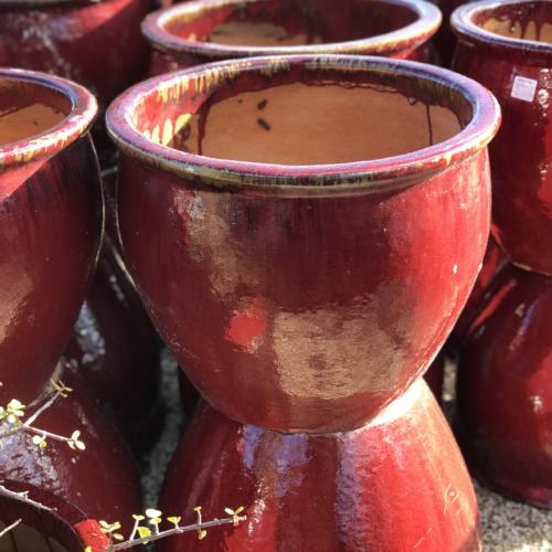 South China Glaze Pots